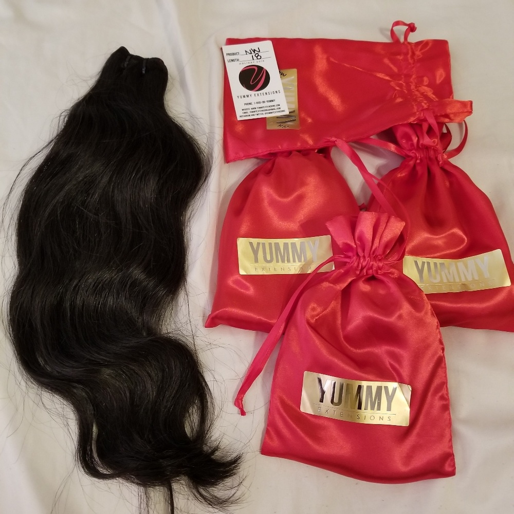 Yummy Extensions Raw Cambodian. 18" (2 Bundles)